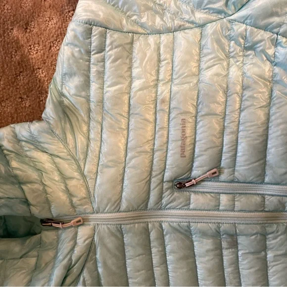 Patagonia Sky Blue Women's puffy Jacket - Picture 7 of 8
